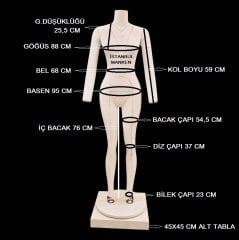 (ÖN SİPARİŞ) 2 Nesil Fotoğraf Bayan Çekim Mankeni Hayalet Manken- Ghost Mannequin