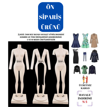 2 Nesil Bayan Çekim-Mankeni Hayalet Manken-Ghost Mannequin