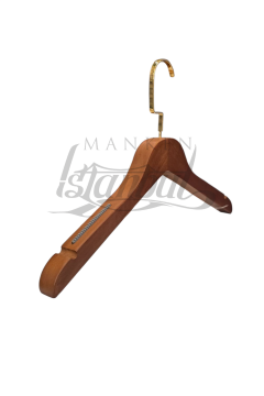 44 Cm Masif Ahşap Takım Palto Askısı Ceket Askısı