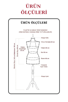 Bayan Vitrin Amaçlı Terzi Mankeni Vitrin Mankeni