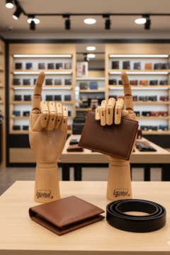 Ahşap Cilalı Sol ve Sağ Bayan El  25 cm-Eskiz El Mankeni