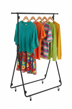 Yüksek Kalite Katlanabilir Siyah Metal Orta Stand