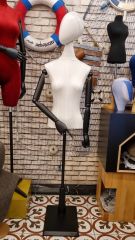 Ahşap Kollu Terzi Mankeni Vitrin Mankeni