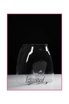 Külot Sergileme Mankeni - Vitrin İçin Şeffaf Gövde Mankeni