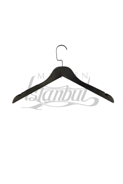 44 Cm Masif Ahşap Takım Palto Askısı Ceket Askısı