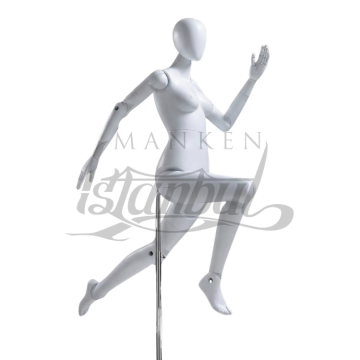 Eklem Yerleri Tamamen Hareketli Özel Vitrin Mankeni