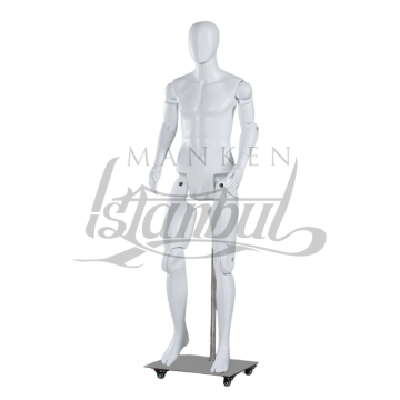 Eklem Yerleri Tamamen Hareketli Özel Vitrin Mankeni