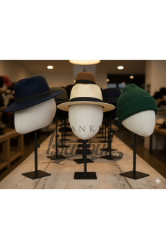 Bayan kumaş kaplı Zürafa kafa mankeni-Aksesuar Mankeni