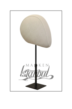 Bayan kumaş kaplı Zürafa kafa mankeni-Aksesuar Mankeni