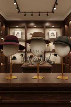 Bayan kumaş kaplı Zürafa kafa mankeni-Aksesuar Mankeni