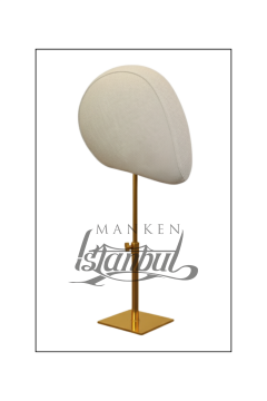 Bayan kumaş kaplı Zürafa kafa mankeni-Aksesuar Mankeni