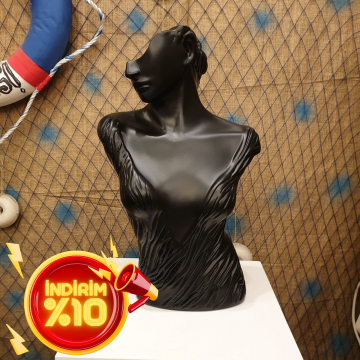 Kuyumcu Vitrin Mankeni-Kolye Küpe Sergileme Mankeni