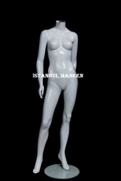Kafasız bayan vitrin mankeni, vitrin mankenleri
