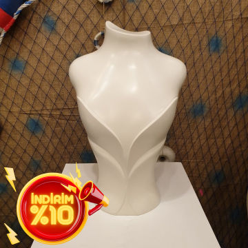 Kuyumcu Vitrin Mankeni-Kolye Gerdanlık Sergileme Mankeni