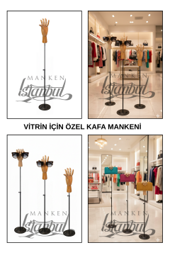 Yükseklik Ayarlanabilir Ahşap El Mankeni Şık tasarımıyla Estetik Dikkat Çeker