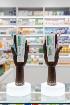 Ahşap Ceviz Sol ve Sağ Erkek El  30 cm-Eskiz El Mankeni