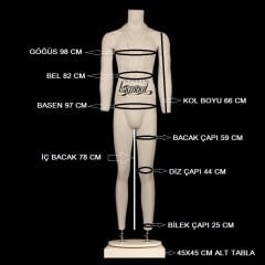 (ÖN SİPARİŞ) 1.Nesil Fotoğraf Erkek Çekim Mankeni Hayalet Manken- Ghost Mannequin