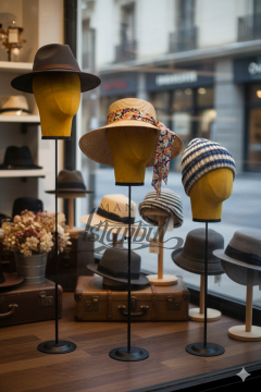 Delüks Yükseklik Ayarlanabilir Kumaş Kafa Mankeni