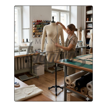 Döküm ayaklı Bayan profesyonel kollu prova mankeni