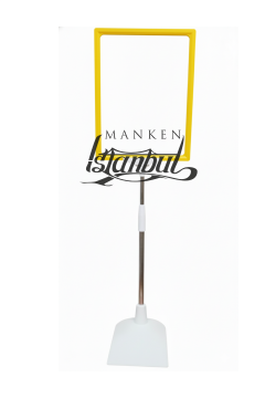 Sarı A5 Ayaklı Etiketlik Fiyat Etiketi Sepet Etiketi