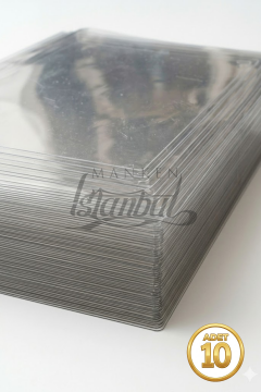 10 Adet A4/A5/A6 Şeffaf Asetat - Fiyat Etiketi İç Cep - Asetat Kağıdı Pvc
