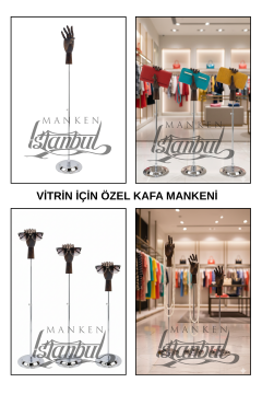 Yükseklik Ayarlanabilir Ahşap El Mankeni Şık tasarımıyla Estetik Dikkat Çeker