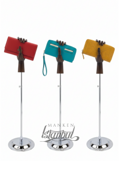 Yükseklik Ayarlanabilir Ahşap El Mankeni Şık tasarımıyla Estetik Dikkat Çeker