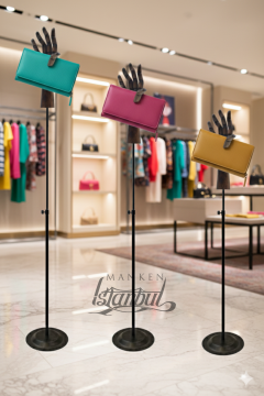 Yükseklik Ayarlanabilir Ahşap El Mankeni Şık tasarımıyla Estetik Dikkat Çeker