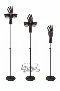 Yükseklik Ayarlanabilir Ahşap El Mankeni Şık tasarımıyla Estetik Dikkat Çeker