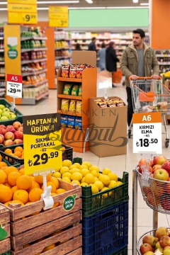 10 Adet Fiyat Etiketi Mandal Aparatı (ÇERÇEVESİZ) BEYAZ