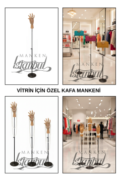 Şık tasarımıyla Dikkat Çeken Dekoratif Kafa mankeni Estetik Fonksiyonel