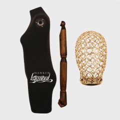 Kollu Tel Kafa Pantolon Giyebilen Terzi Vitrin Mankeni