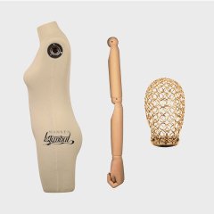 Kollu Tel Kafa Pantolon Giyebilen Terzi Vitrin Mankeni