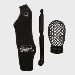 Yüksek Kalite Tel Kafa Terzi Mankeni Vitrin Mankeni