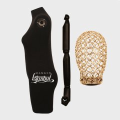 Yüksek Kalite Tel Kafa Terzi Mankeni Vitrin Mankeni