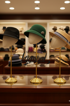 Delüks Yükseklik Ayarlanabilir Özel Kumaş Kafa Mankeni