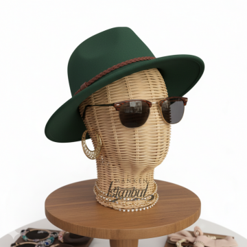 El Yapımı Rattan Kafa Mankeni Doğal Şık Sunumun Anahtarı