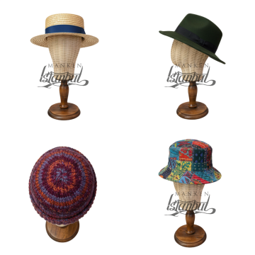 El Yapımı Rattan Kafa Mankeni Doğal Şık Sunumun Anahtarı