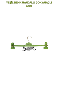 10 Adet Mandallı Yeşil Pantolon, Etek ve Mayo Ürünlerinde Akıllı Sergileme