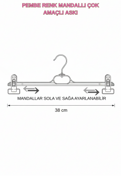 10 Adet Mandallı Pembe Pantolon, Etek ve Mayo Ürünlerinde Akıllı Sergileme