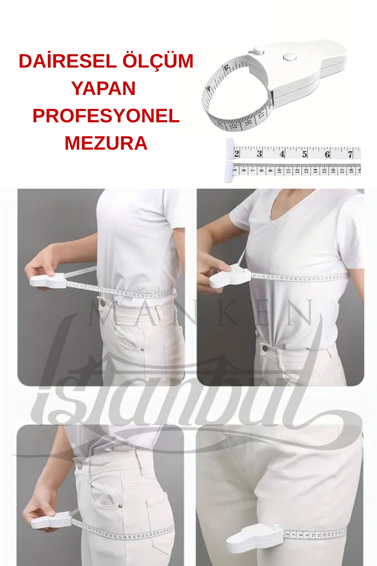 Dairesel Ölçüm İçin Profesyonel Mezura ile Hassas Ölçümler !