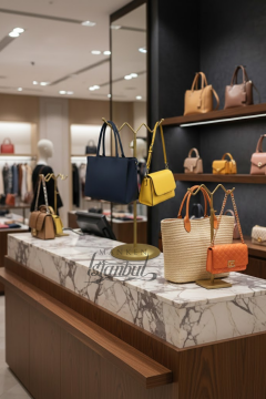 Gold Renk Yükseklik Ayarlı Çanta Standı