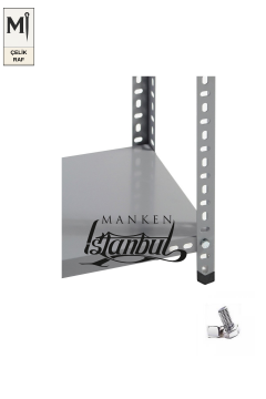 31x93x200 Çelik Raf | Civatalı Metal Depo Rafı | 5 Kat