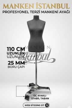 De Lüks Silver Terzi Mankeni Ayağı