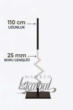 Metal Zikzak Terzi Mankeni Ayağı