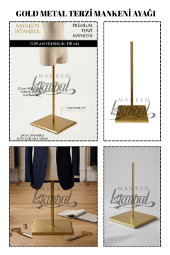 Gold Metal Terzi Mankeni Ayağı