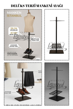 De Lüks Metal Terzi Mankeni Ayağı