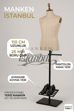 De Lüks Metal Terzi Mankeni Ayağı