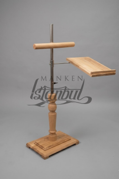 De Lüks Ham Ahşap Terzi Mankeni Ayağı