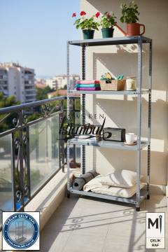 31x93x200 Ev Tipi | Balkon Kiler Ardiye Rafı | 4 Kat